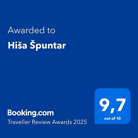 Hisa Spuntar Apartment Бовец Екстериор снимка